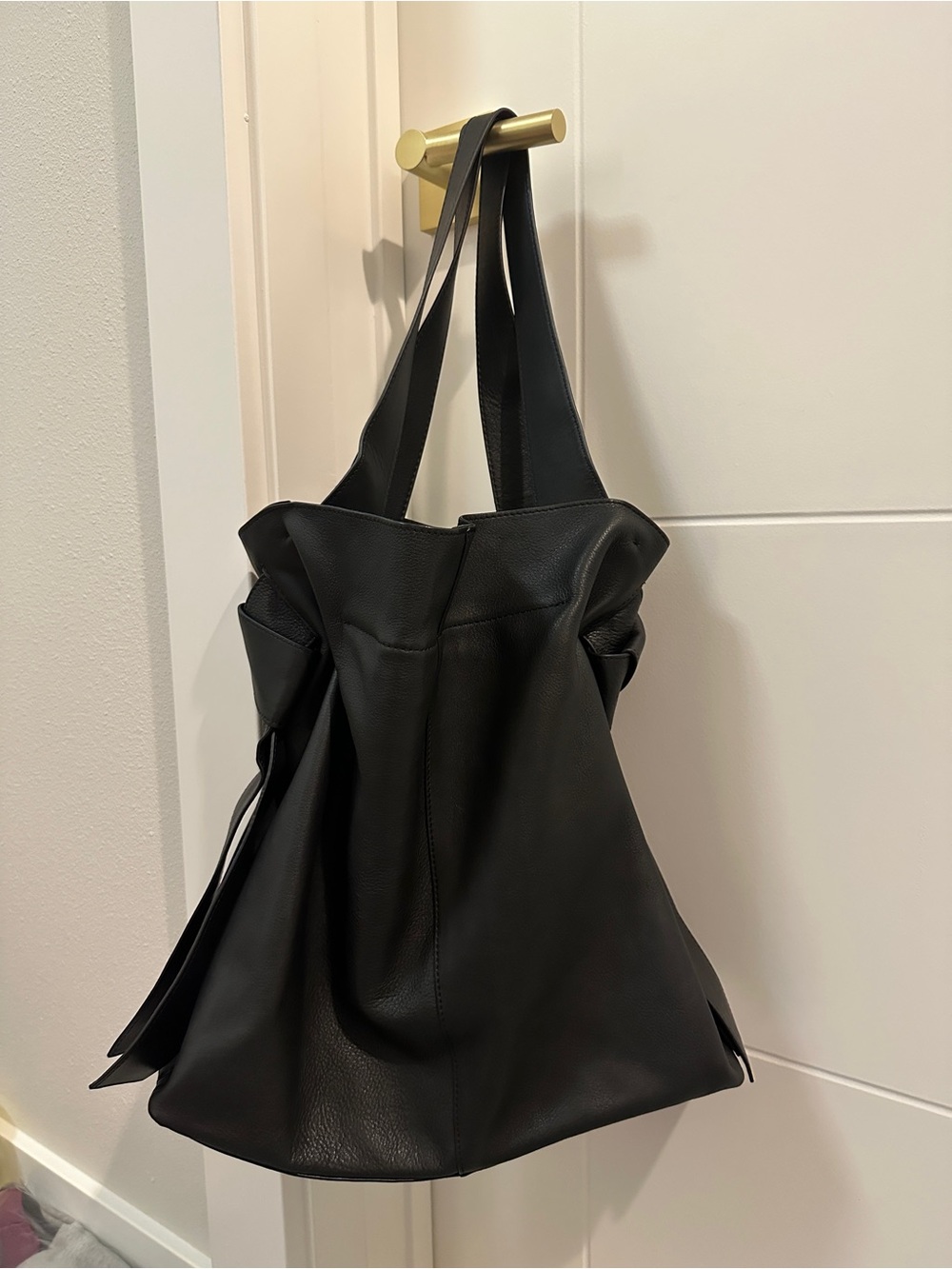 Vince Camuto Black Leather Bag